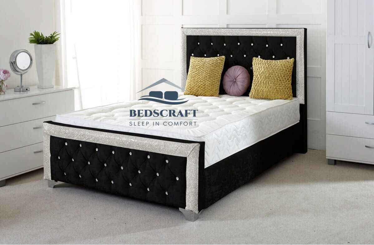 Glitter Fabric Bed