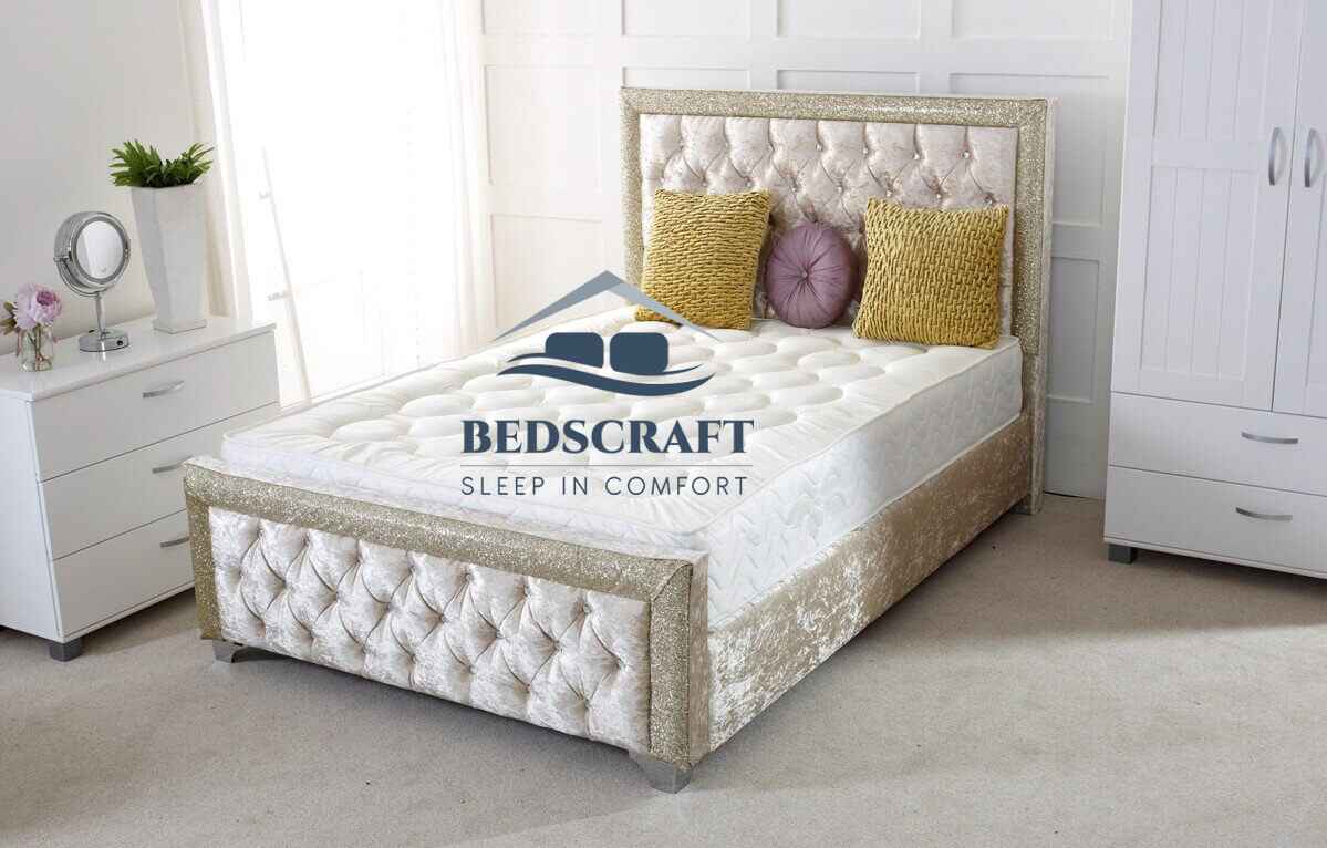 Glitter Fabric Bed