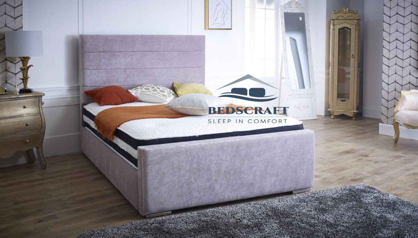 Grenada Fabric Designer Bed