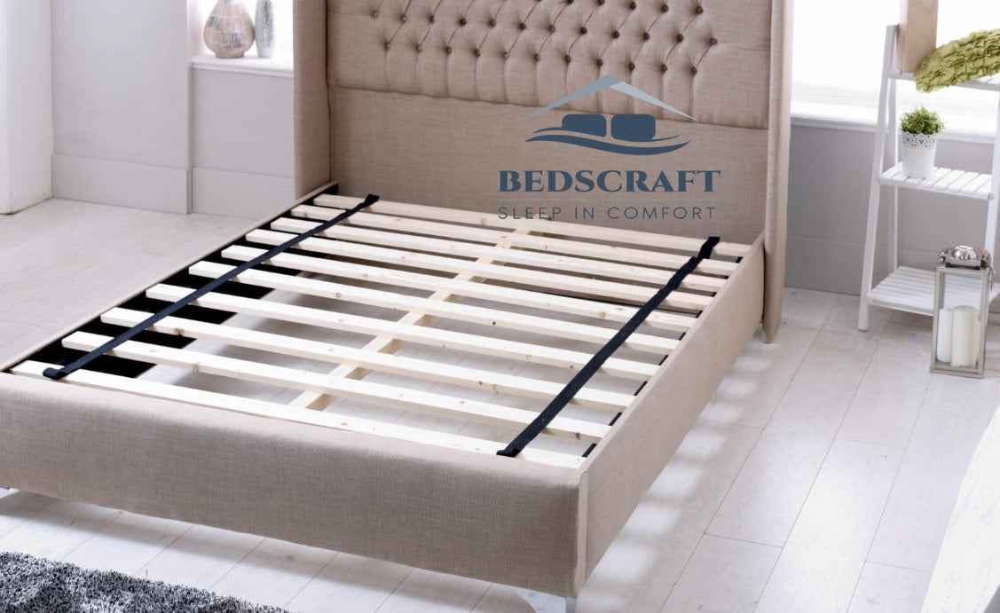 Classic Wingback Bed