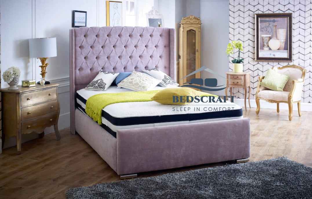 Mayfair Wingback Bed